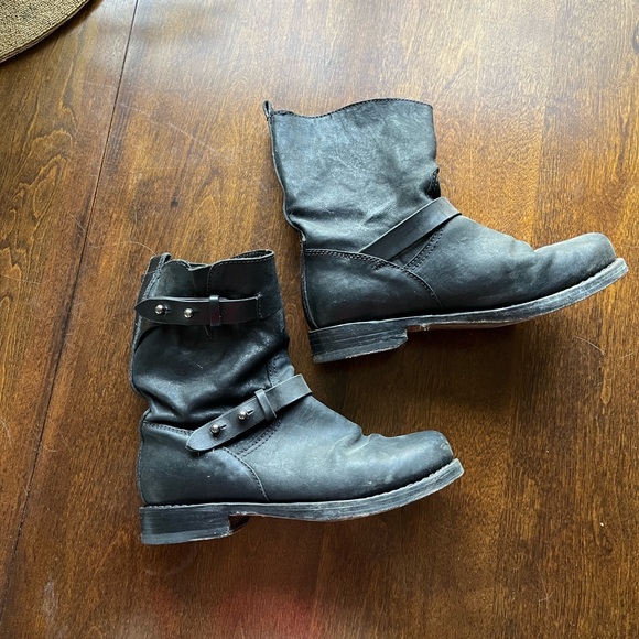 Rag & bone motorcycle boots - Picture 3 of 6